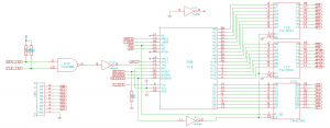 Circuit diagram for the Z80