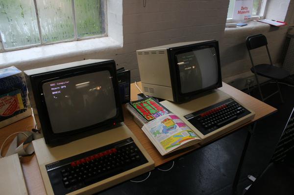 The National Museum of Computing had a couple of BBC computers with BASIC listings for kids to type in.