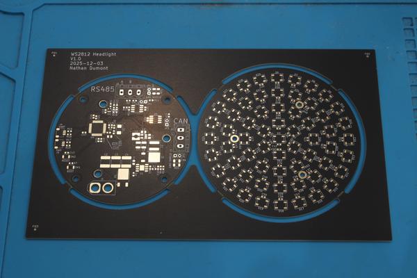 The board as it arrived from PCBWay
